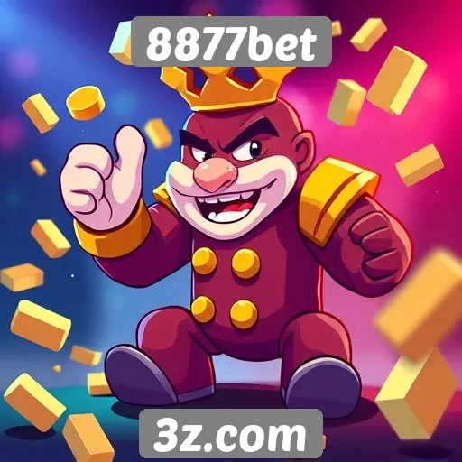 Gamificação no site de jogos 8877bet