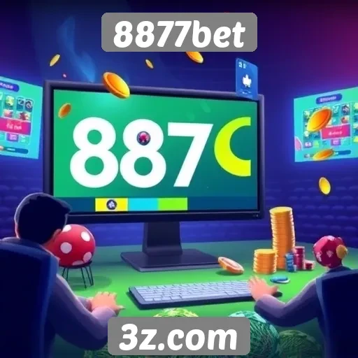 Tendências de crescimento do mercado de jogos online em 8877bet