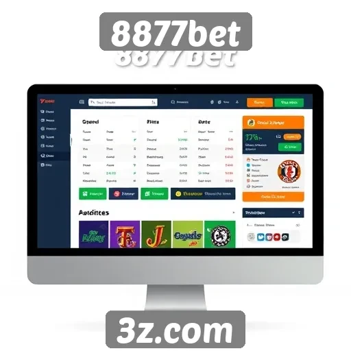 Interface amigável do site 8877bet melhora experiência do usuário